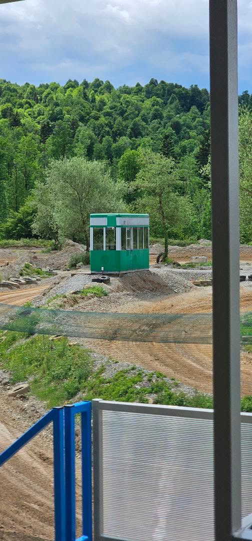 Pogled na stazu